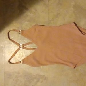 Forever 21 Nude camisole body suit size small